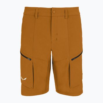 Pánské trekové šortky Salewa Puez DST Cargo golden brown