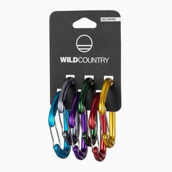 Sada karabinek Wild Country Wildwire Rack 6 ks