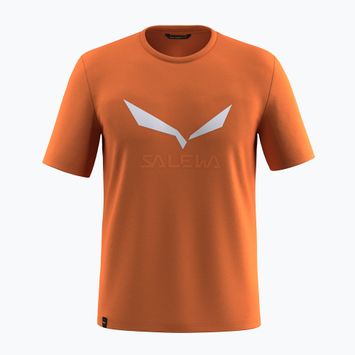 Pánské tričko Salewa Solidlogo Dry burnt orange