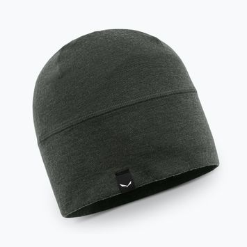 Zimní čepice  Salewa Cristallo Beanie dark olive