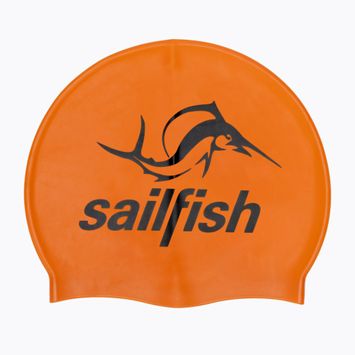 Plavecká čepice sailfish Silicone orange