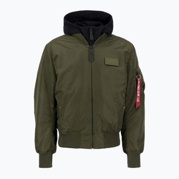 Pánská bunda  Alpha Industries MA-1 D-Tec dark green / black