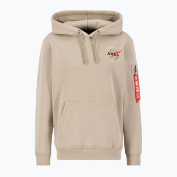 Pánská mikina Alpha Industries NASA Orbit vintage sand 