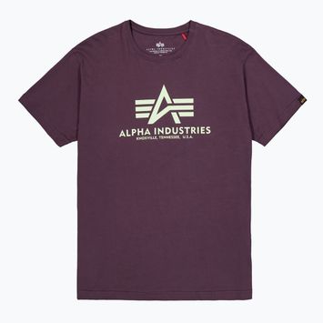 Pánské  tričko Alpha Industries  Basic plum