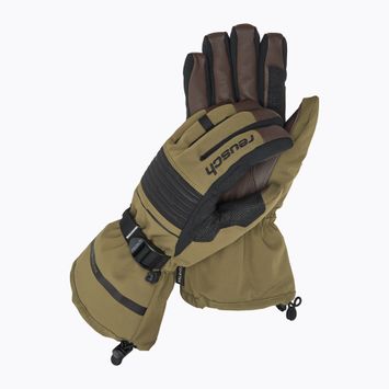 Lyžařské rukavice Reusch Isidro GTX burnt olive/dark brown