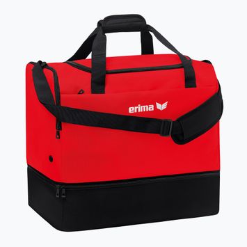 Sportovní taška   ERIMA Team Sports Bag With Bottom Compartment 90 l red