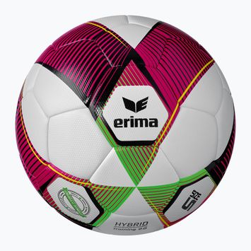 Fotbalový míč ERIMA Hybrid Training 2.0 red/green gecko velikost 5
