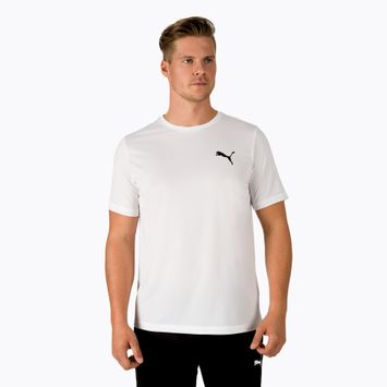 Pánské tréninkové tričko Puma Active Small Logo bílé 586725