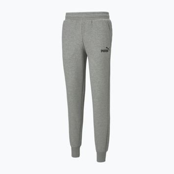 Pánské kalhoty PUMA Essentials Logo FL medium gray heather