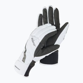 Dámské lyžařské rukavice  ZIENER Kitty Aquashield white