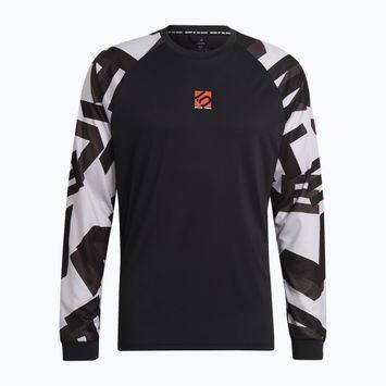 Pánský cyklistický dres longsleeve FIVE TEN TrailX Long Sleeve Tee black/light granite