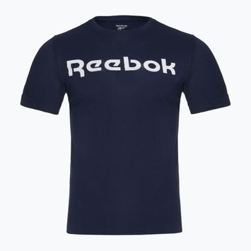 Pánské tričko  Reebok Gs Linear Read Tee vecnav/white