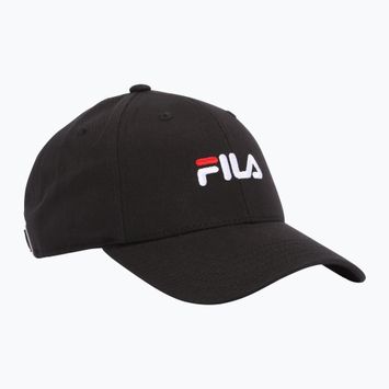 Kšiltovka FILA Brasov 6 Panel With Linear Logo black