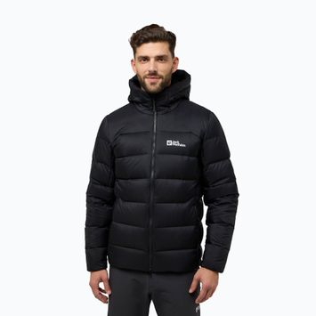 Pánská péřová bunda Jack Wolfskin Nebelhorn Down Hoody black