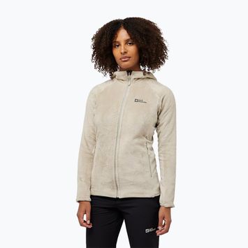 Dámská fleecová mikina Jack Wolfskin Rotwand Hooded Fz seal