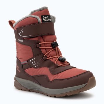 Dětské boty Jack Wolfskin Polar Bear-G Texapore High Vc dark mahogany