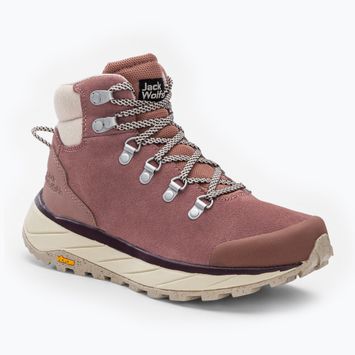 Jack Wolfskin dámské trekové boty Terraventure Urban Mid brown 4053571