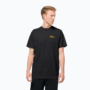 Pánské tričko Jack Wolfskin Essential černé 1808382_6000