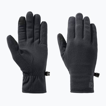 Trekingové rukavice Jack Wolfskin Real Stuff black