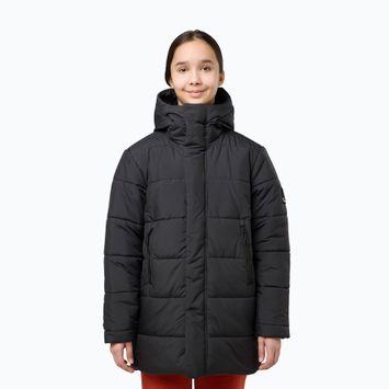 Dětská zateplená bunda Jack Wolfskin Teen Ins Long granite black