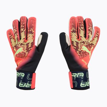 PUMA Ultra Grip 1 Hybrid brankářské rukavice červené 041827 02