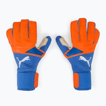 Brankářské rukavice PUMA Future Pro Sgc oranžové a modré 041843 01