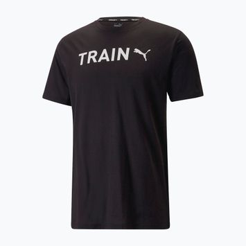 Pánské tričko PUMA Graphic Tee Training T-shirt black 523414 01