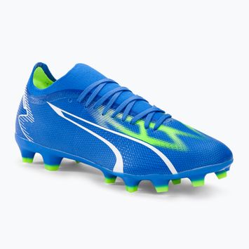 PUMA Ultra Match FG/AG pánské kopačky ultra blue/puma white/pro green