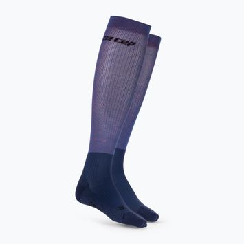 Dámské kompresní ponožky   CEP Infrared Recovery blue