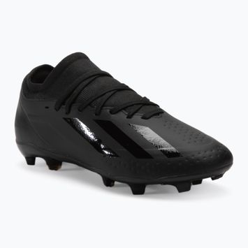 adidas X Crazyfast 3 FG core black dětské kopačky