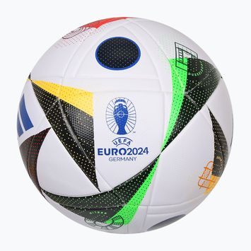 Fotbalový míč adidas Fussballliebe 2024 League Box white/black/glow blue velikost 4