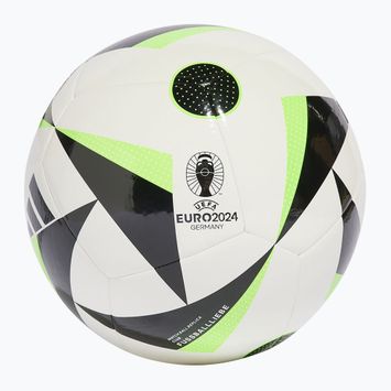 Fotbalový míč  adidas Fussballiebe Club white/black/solar green velikost 4