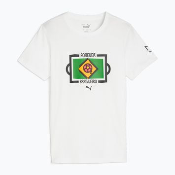 Dětské fotbalové tričko PUMA Neymar Jr Tee puma white