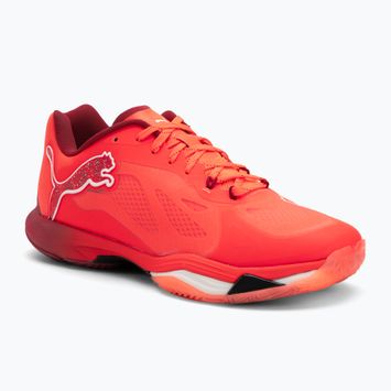 Házenkářské boty PUMA Vantage Nitro glowing red / puma white / dark crimson / puma black