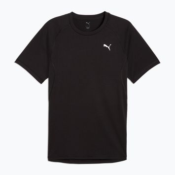 Pánské běžecké tričko PUMA Run Velocity Tee Tri-Blend puma black