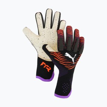 Brankářské rukavice  PUMA Future Ultimate NC puma black/glowing red/purple glimmer