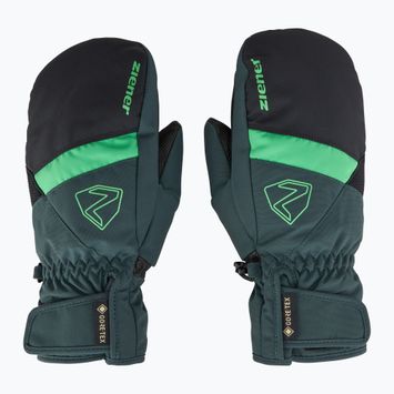 Dětské lyžařské rukavice ZIENER Levin GTX Mitten dark jungle