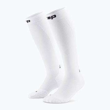 Dámské kompresní ponožky CEP Run Tall 5.0 white