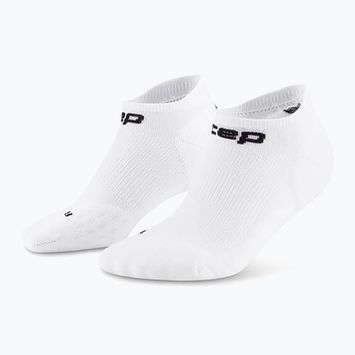 Dámské kompresní ponožky CEP Run No Show 5.0 white