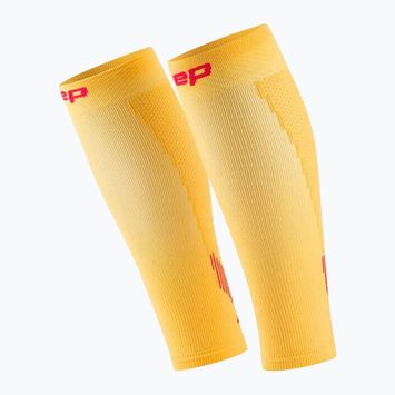 Dámské kompresní pásky na lýtka CEP Calf 5.0 marigold/burgundy