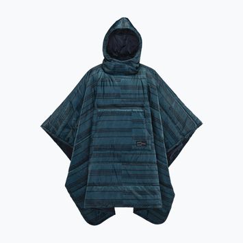 Turistická pláštěnka Therm-a-Rest Honcho blue print