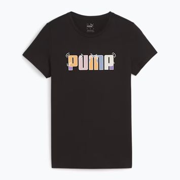 Dámské tričko  PUMA ESS+ Graphic Tee puma black