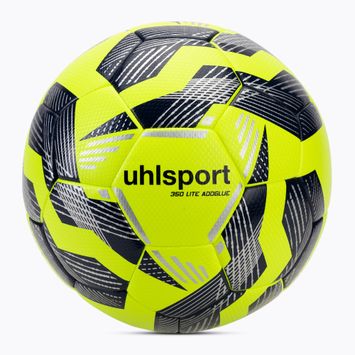 Fotbalový míč uhlsport 350 Lite Addglue fluo yellow/navy/silver velikost 4