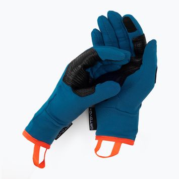 Dámské trekingové rukavice Ortovox Fleece Light blue 5635900005