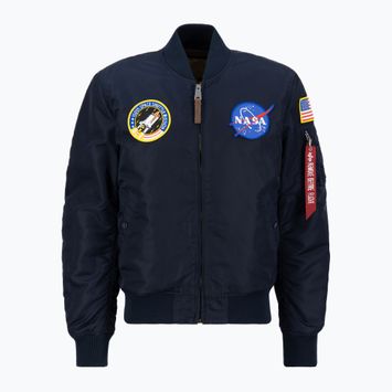 Pánská bunda  Alpha Industries MA-1 VF NASA replica blue