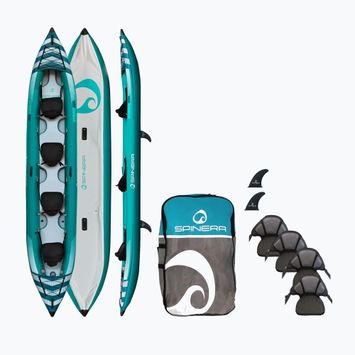 Nafukovací kajak pro 4 osoby SPINERA Hybris 510 teal/white/grey