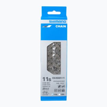Řetěz na kolo Shimano CN-HG601 + Spinka 11rz 116 článků stříbrný ICNHG60111116Q