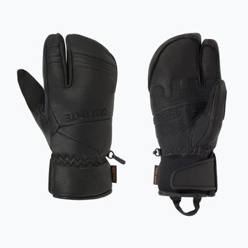 Pánské lyžařské rukavice Descente 3 Finger Leather black