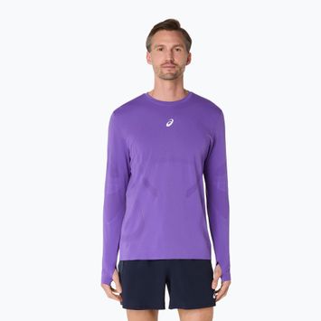 Pánské běžecké tričko Longsleeve ASICS Road Seamless LS edo purple 