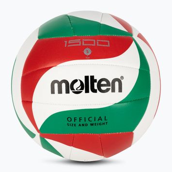 Volejbalový míčMolten V5M1500-5 white/green/red velikost 5